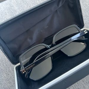 Givenchy black oversized glasses on sale.